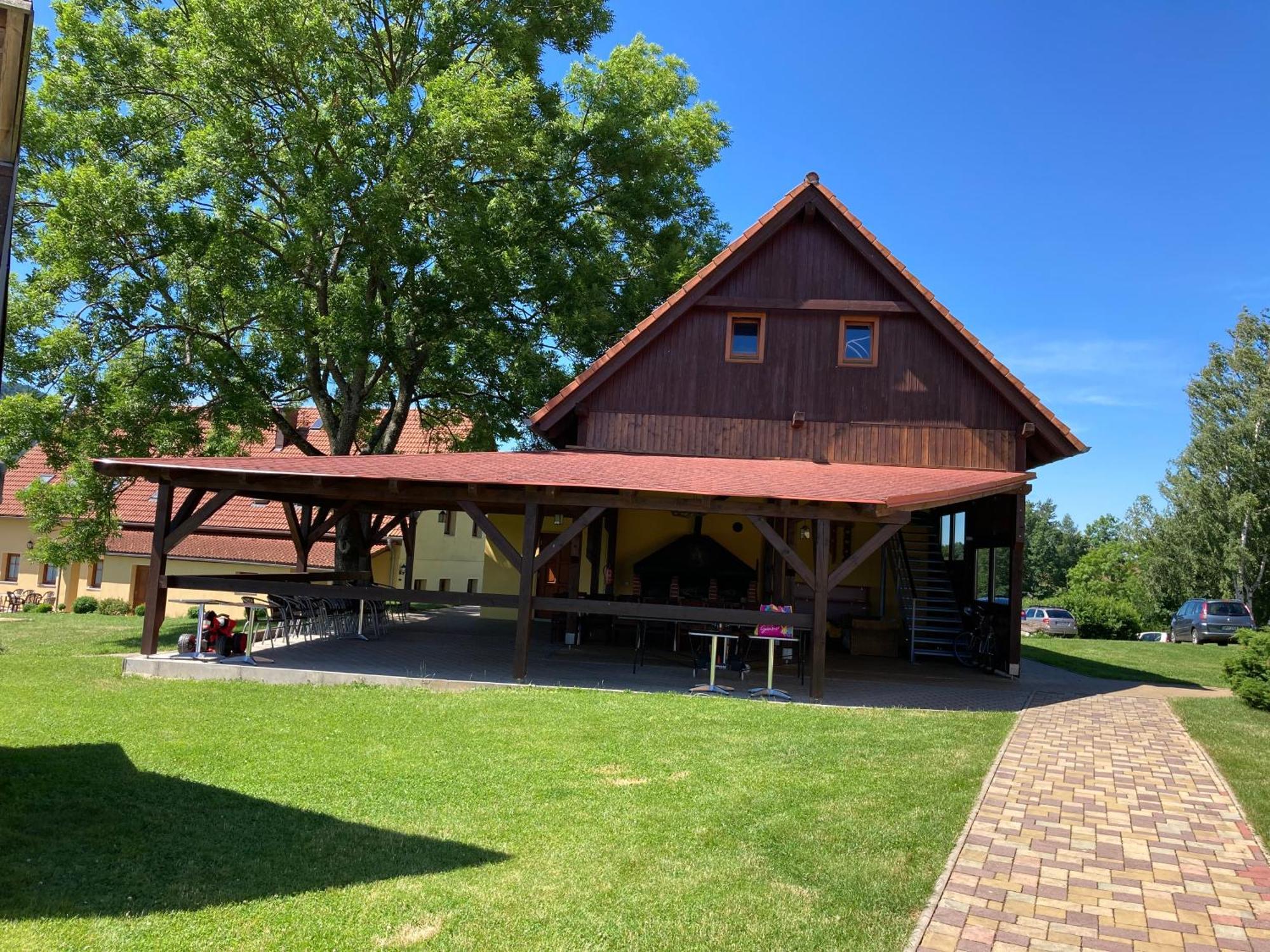 Pension Hofberg Jetrichovice  Bagian luar foto